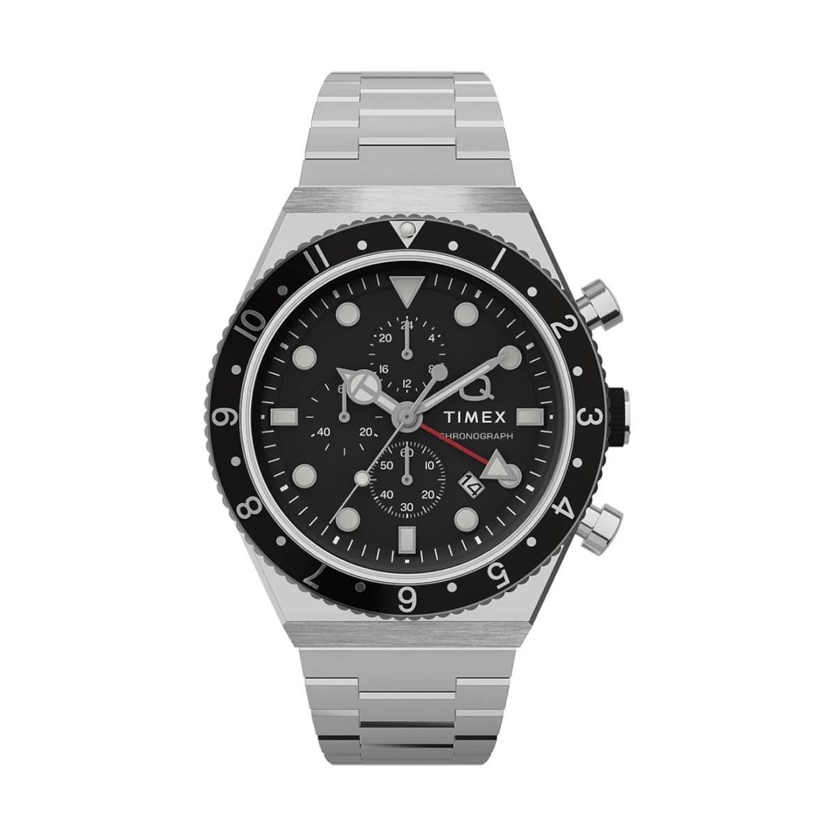 W.KRUK ZEGAREK TIMEX Q Timex Three Time Zone