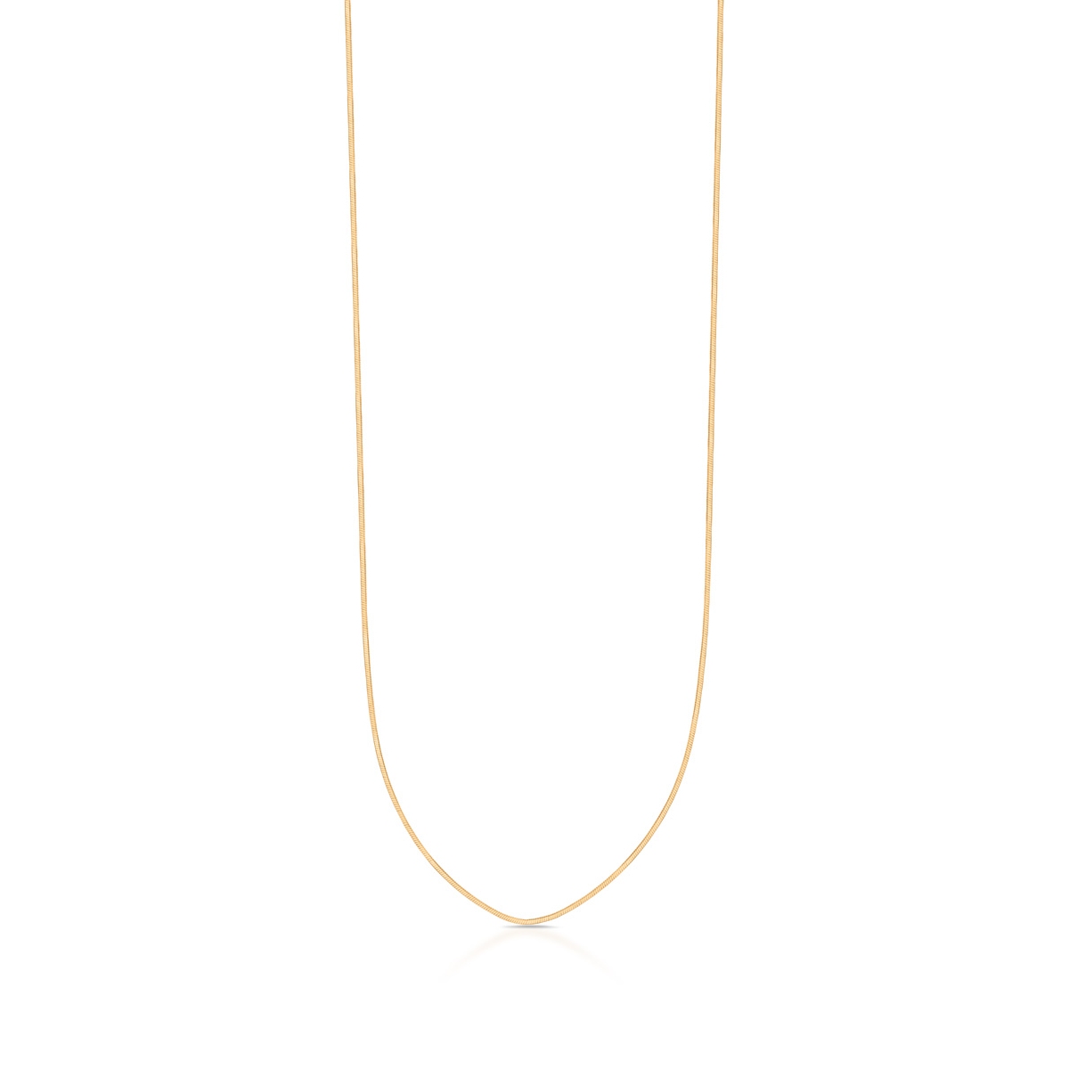 W.KRUK Łańcuszek srebrny pozłacany żmijka