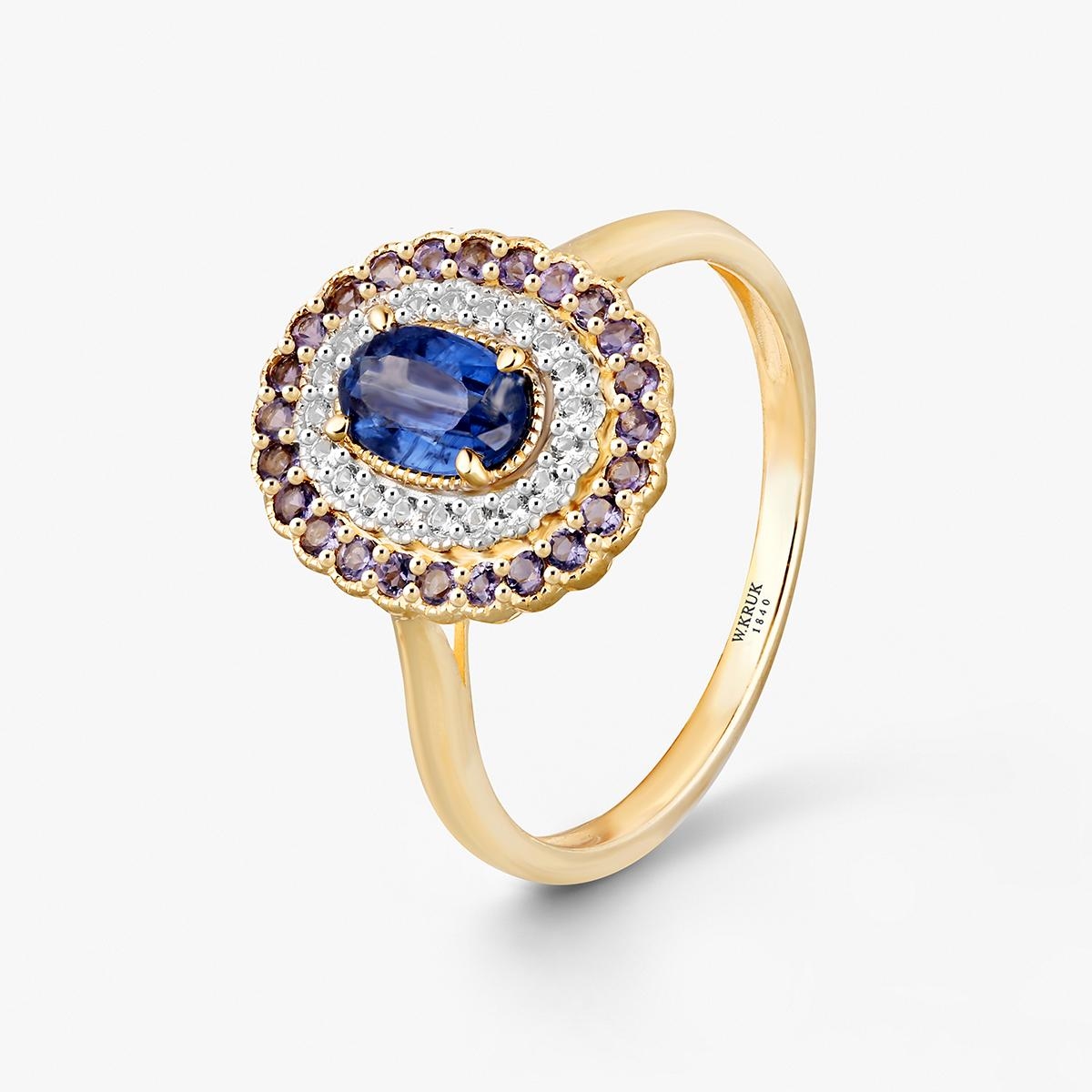 W.KRUK Pierścionek złoty Szekspirowska