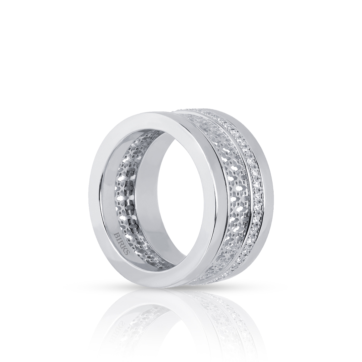 W.KRUK Pierścionek złoty BIRKS