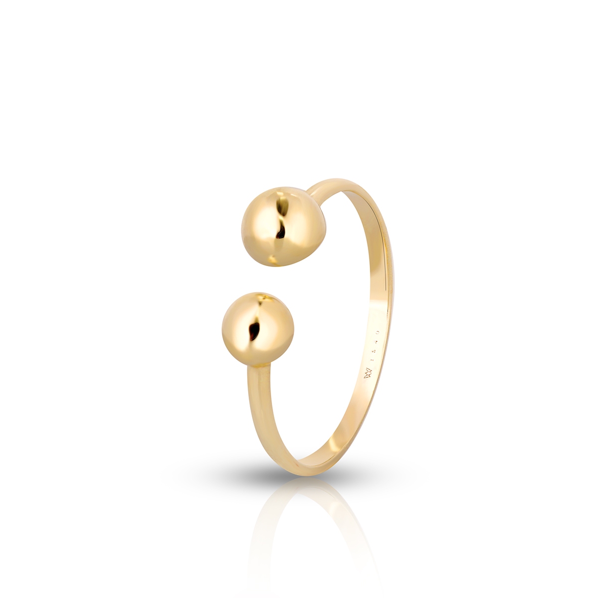 W.KRUK Pierścionek złoty