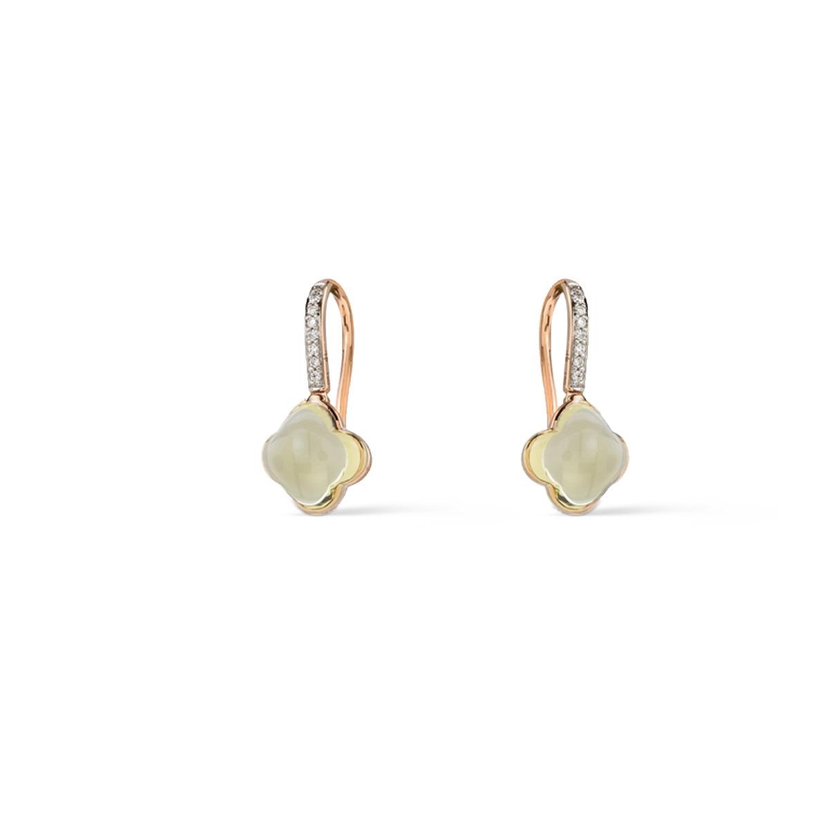 W.KRUK Kolczyki złote Hulchi Belluni