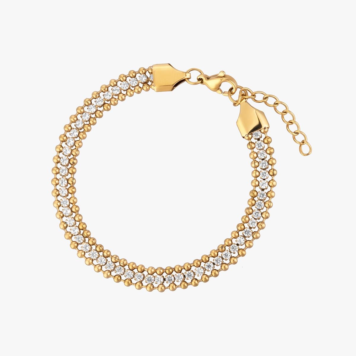 W.KRUK Bransoleta Golden