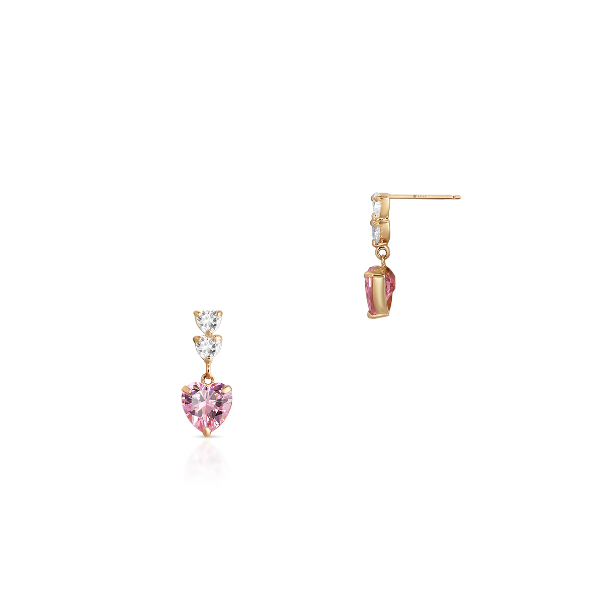 W.KRUK - Kolczyki złote Lollipop