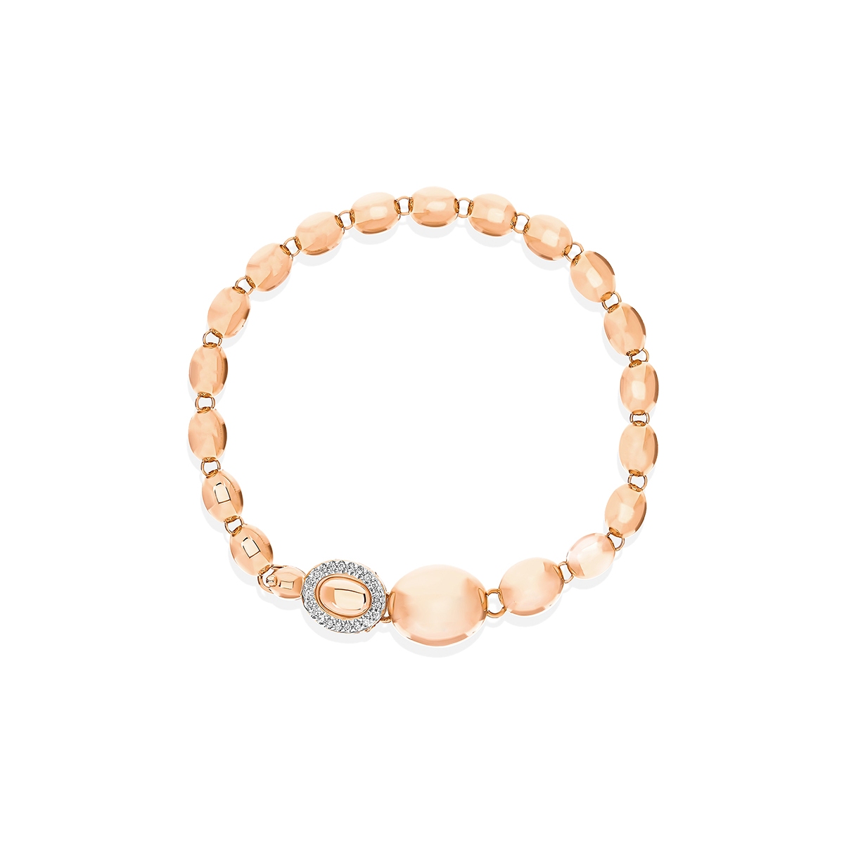 W.KRUK Bransoleta złota NANIS