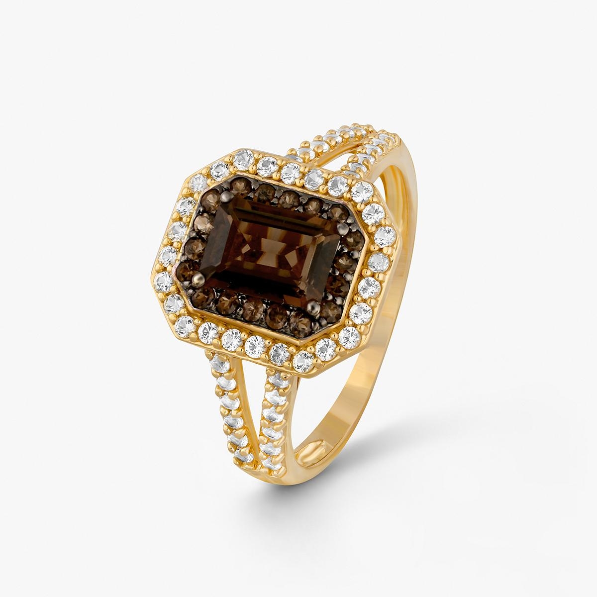 W.KRUK Pierścionek złoty Diva Celebration