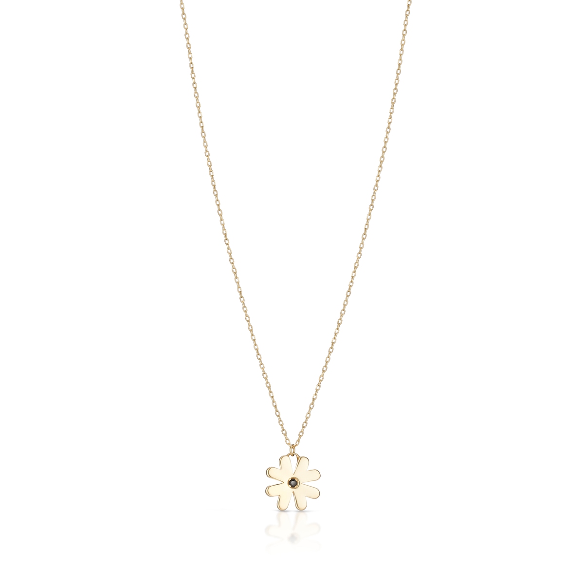 W.KRUK Naszyjnik srebrny koniczyna W.KRUK