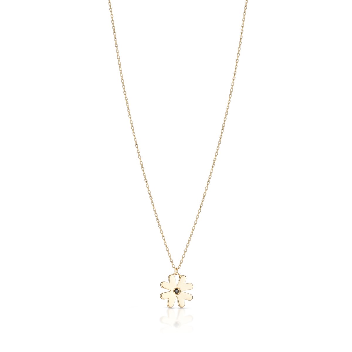 W.KRUK Naszyjnik srebrny koniczyna W.KRUK