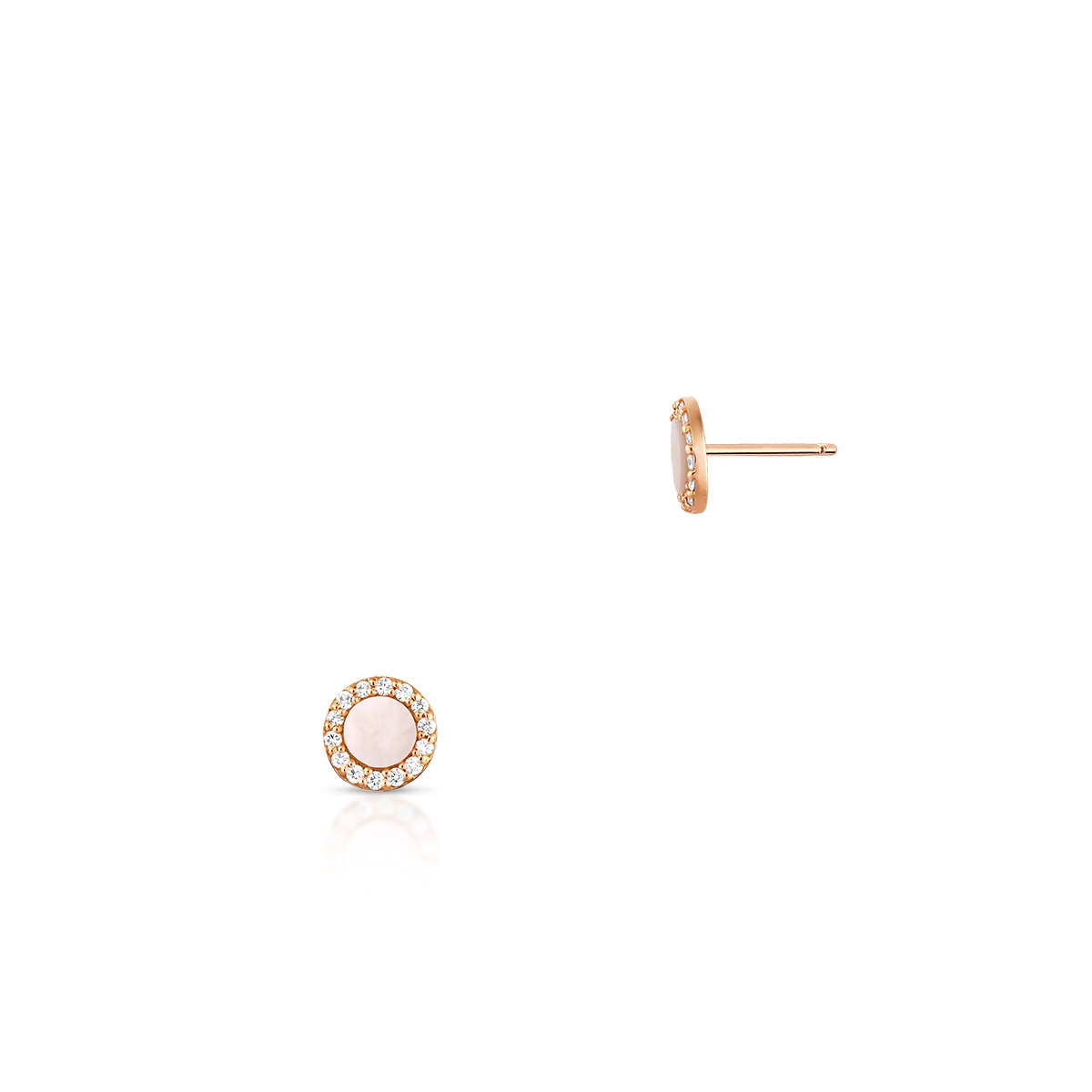 W.KRUK Kolczyki złote Enrico Capra