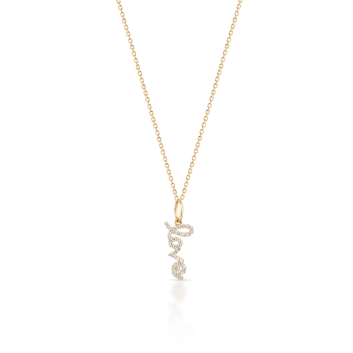 W.KRUK Wisiorek złoty Love