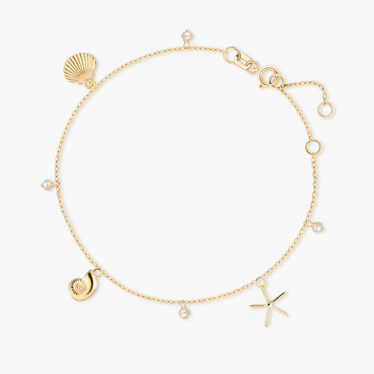 W.KRUK Bransoleta złota Santorini