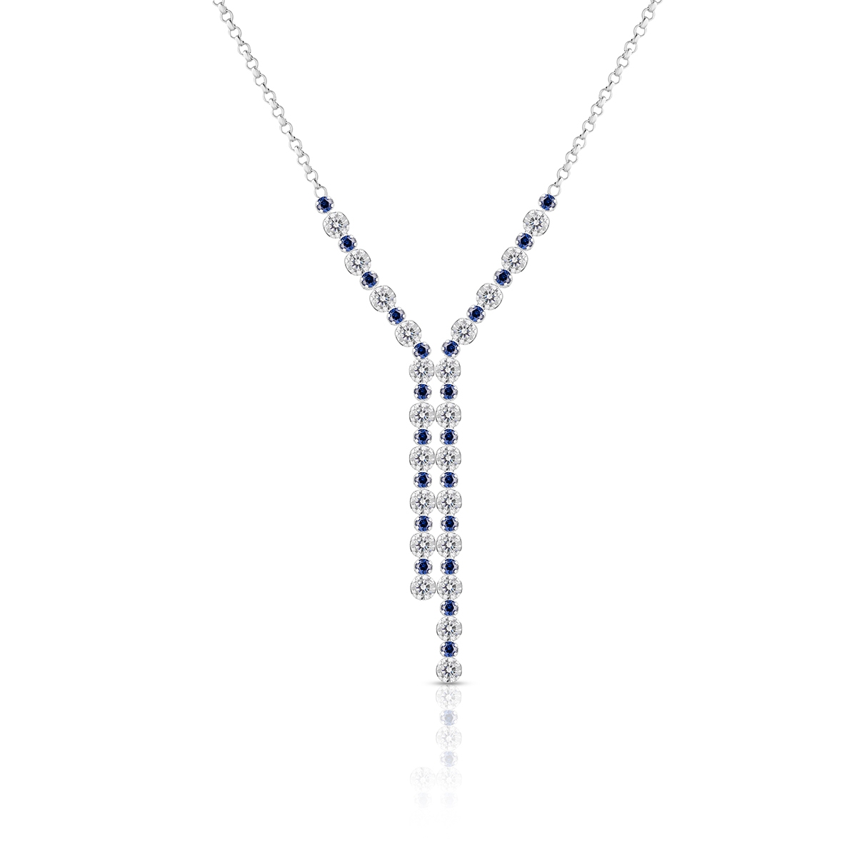 W.KRUK Naszyjnik srebrny W.KRUK