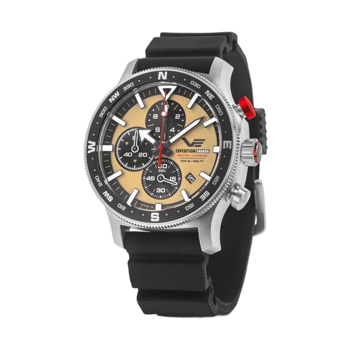 W.KRUK ZEGAREK VOSTOK EUROPE EXPEDITION SAHARA ROUTE OF TUAREGS LIMITED EDITION