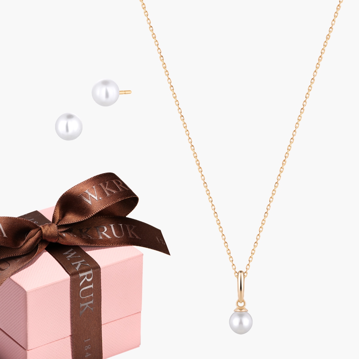 W.KRUK KOMPLET ŚNIEŻNA PERŁA