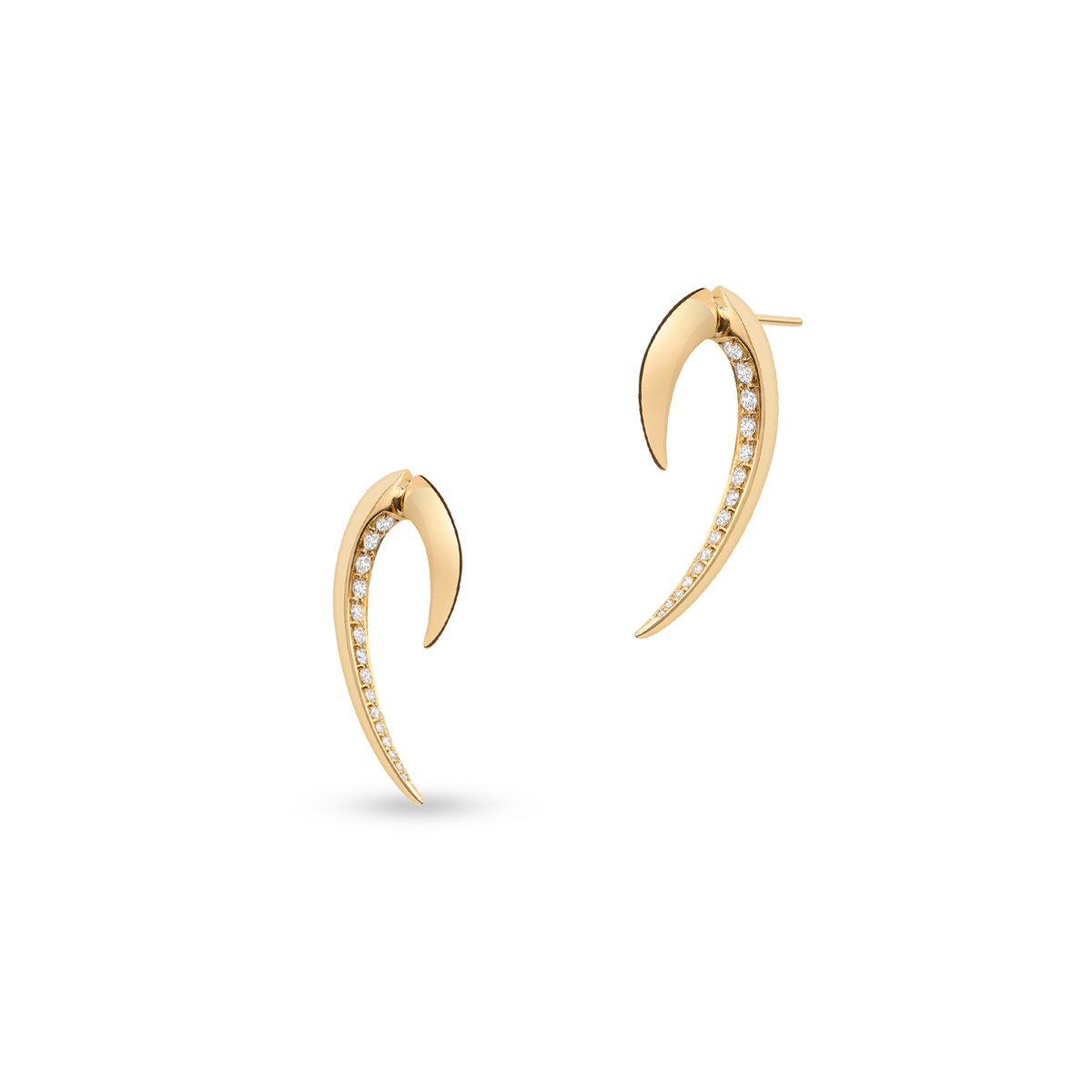 W.KRUK Kolczyki złote Shaun Leane