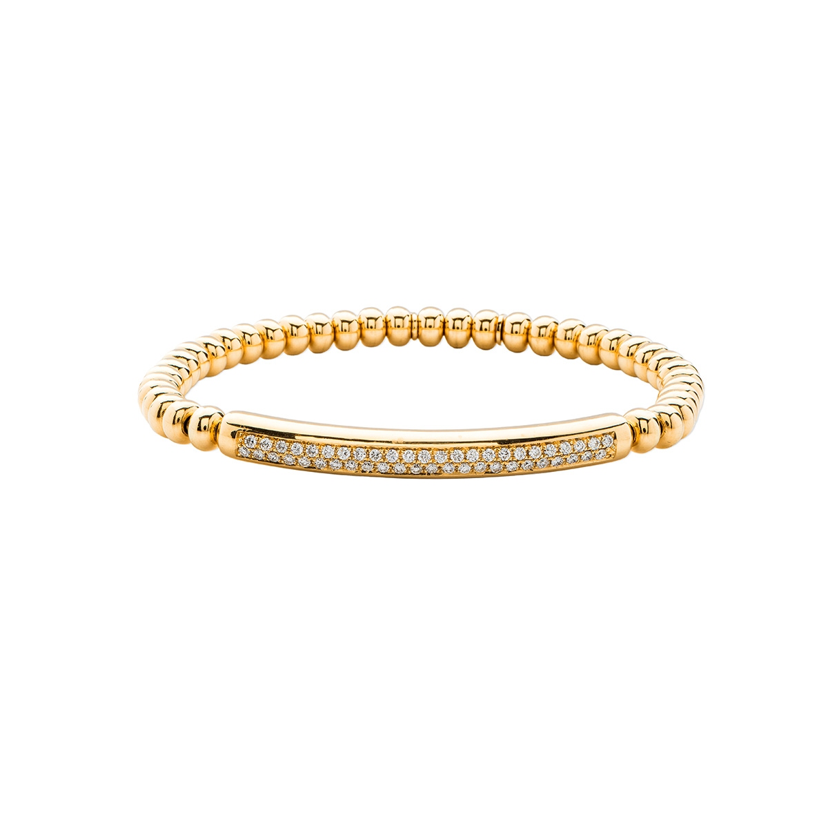 W.KRUK Bransoleta złota Hulchi Belluni