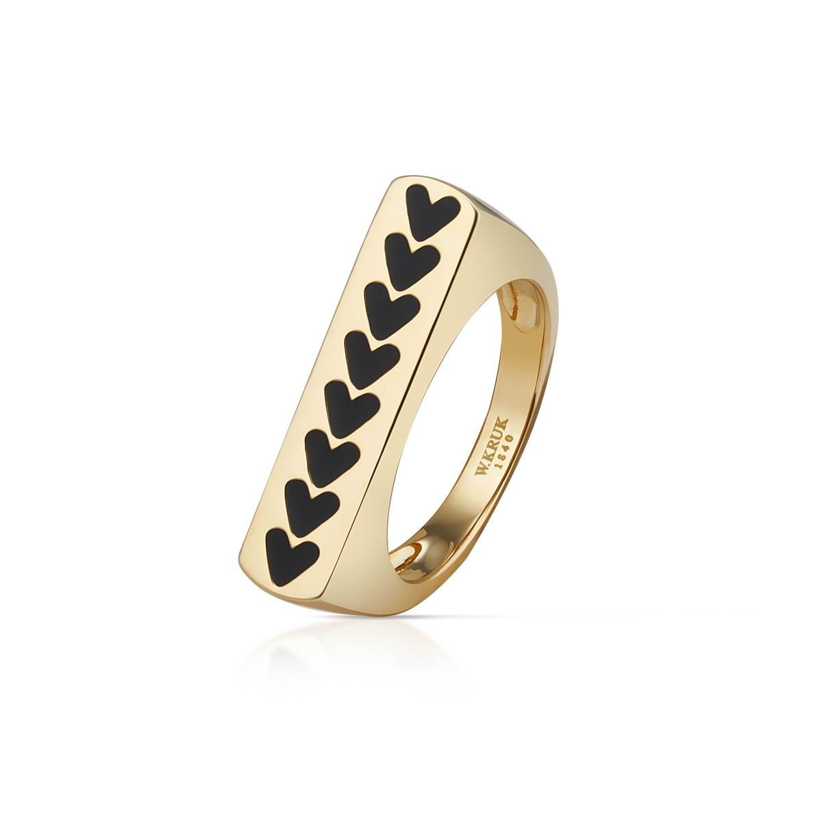 W.KRUK Pierścionek srebrny Longplay