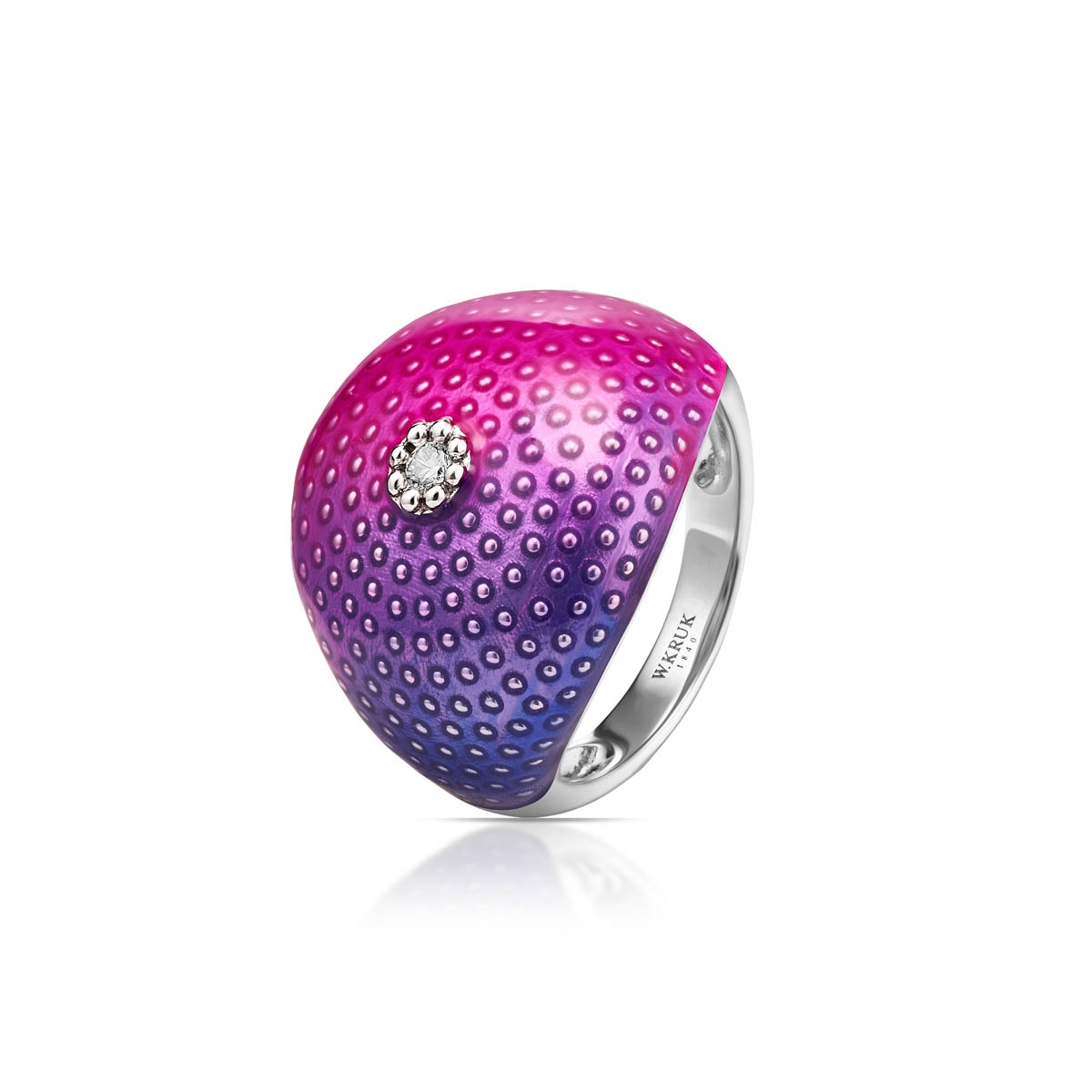 W.KRUK Pierścionek srebrny Imaginarium