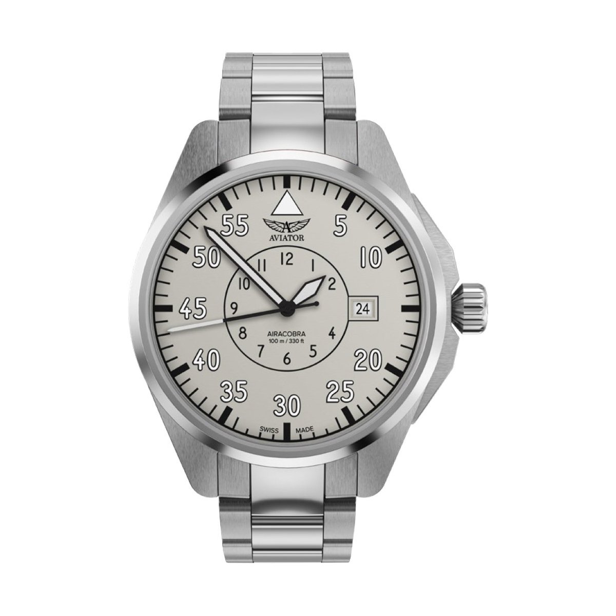 W.KRUK ZEGAREK AVIATOR AIRACOBRA 43 HERITAGE