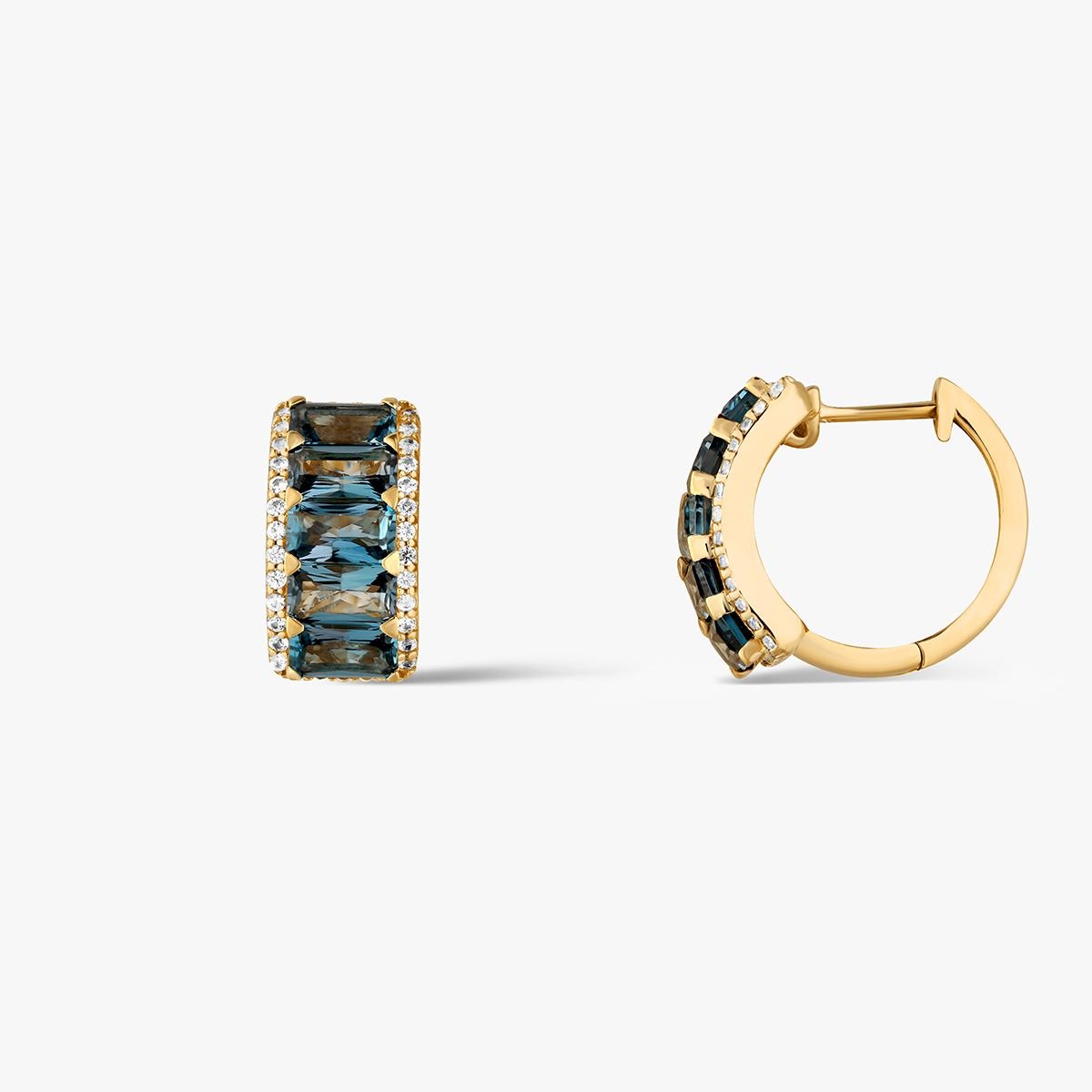 W.KRUK Kolczyki złote Diva