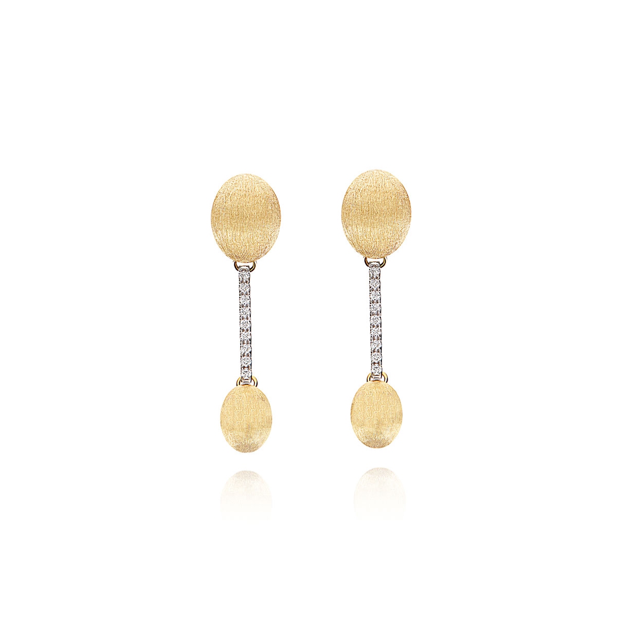 W.KRUK Kolczyki złote Nanis