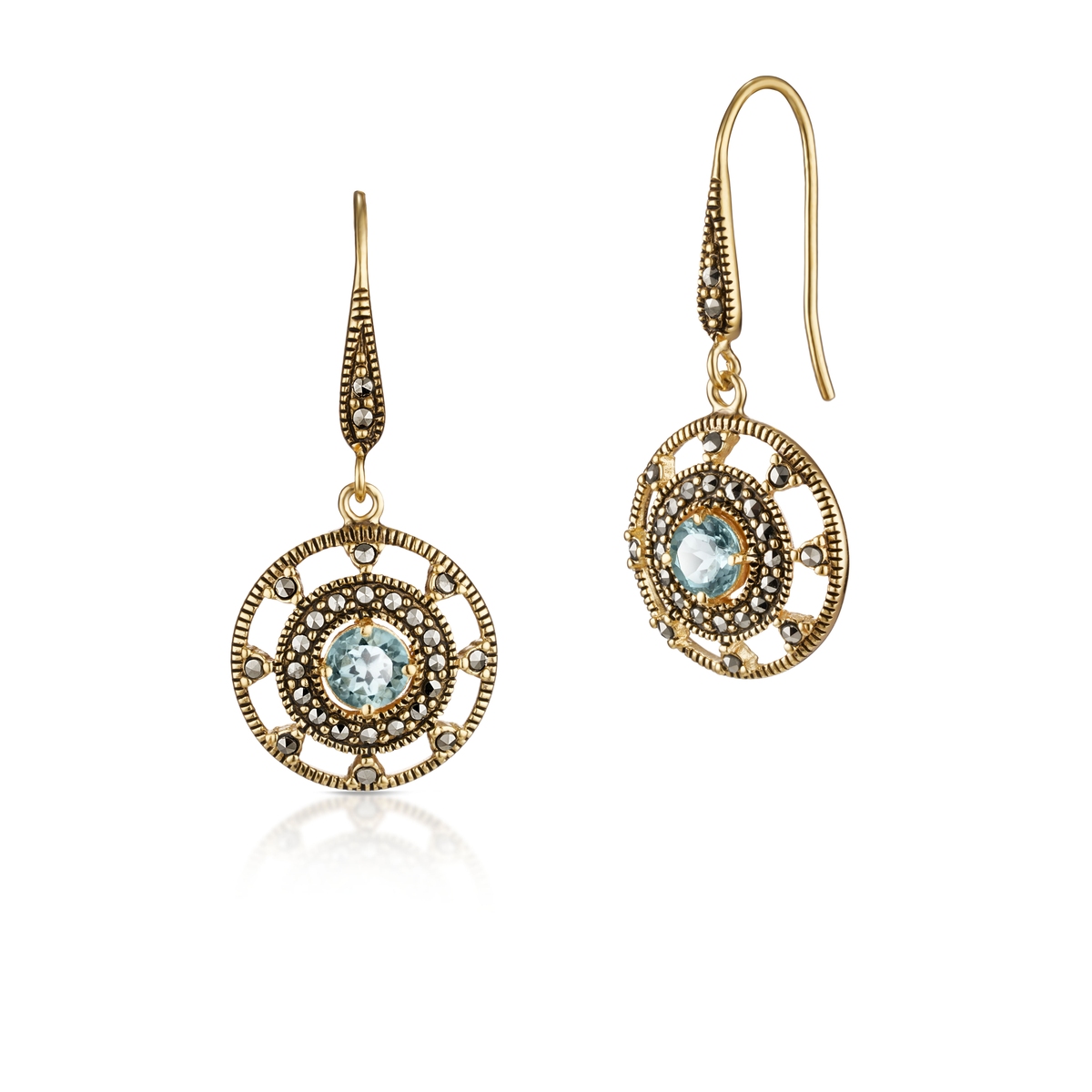 W.KRUK Kolczyki srebrne Royal