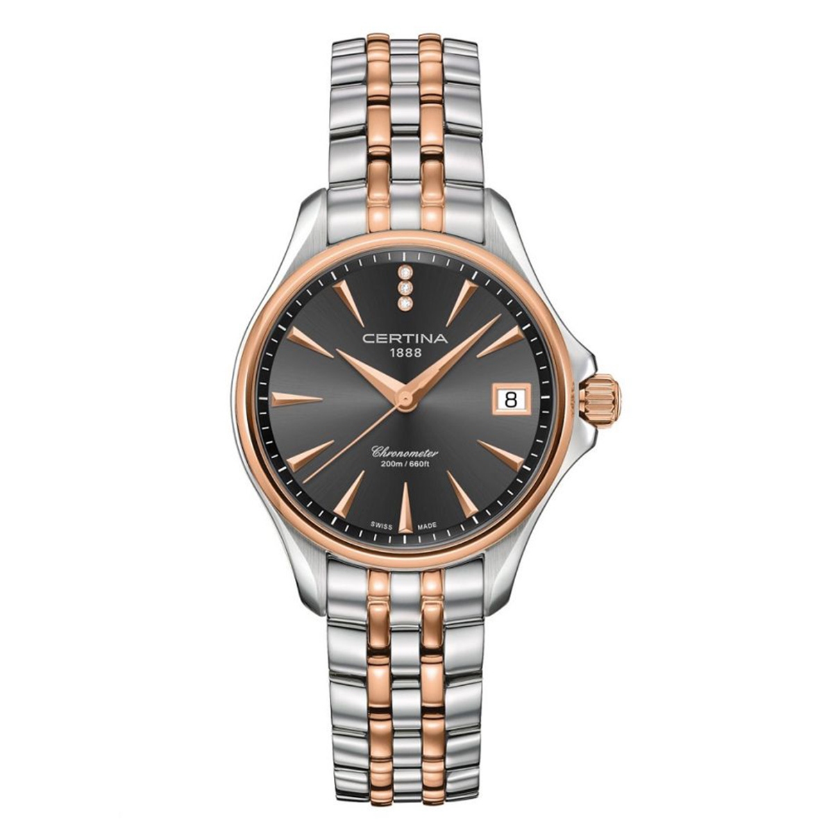 W.KRUK ZEGAREK CERTINA DS ACTION LADY DIAMONDS