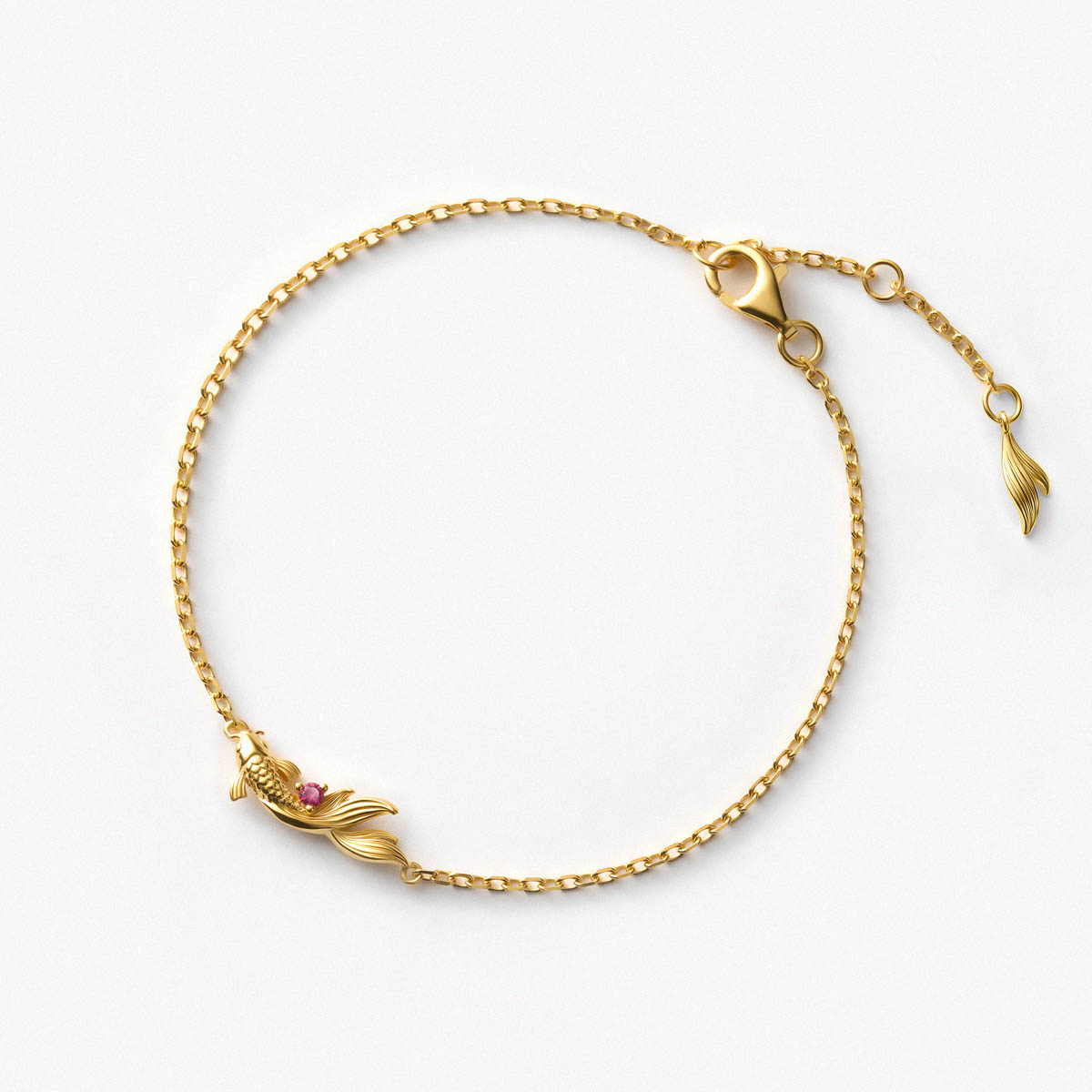 W.KRUK - Bransoletka srebrna KOI