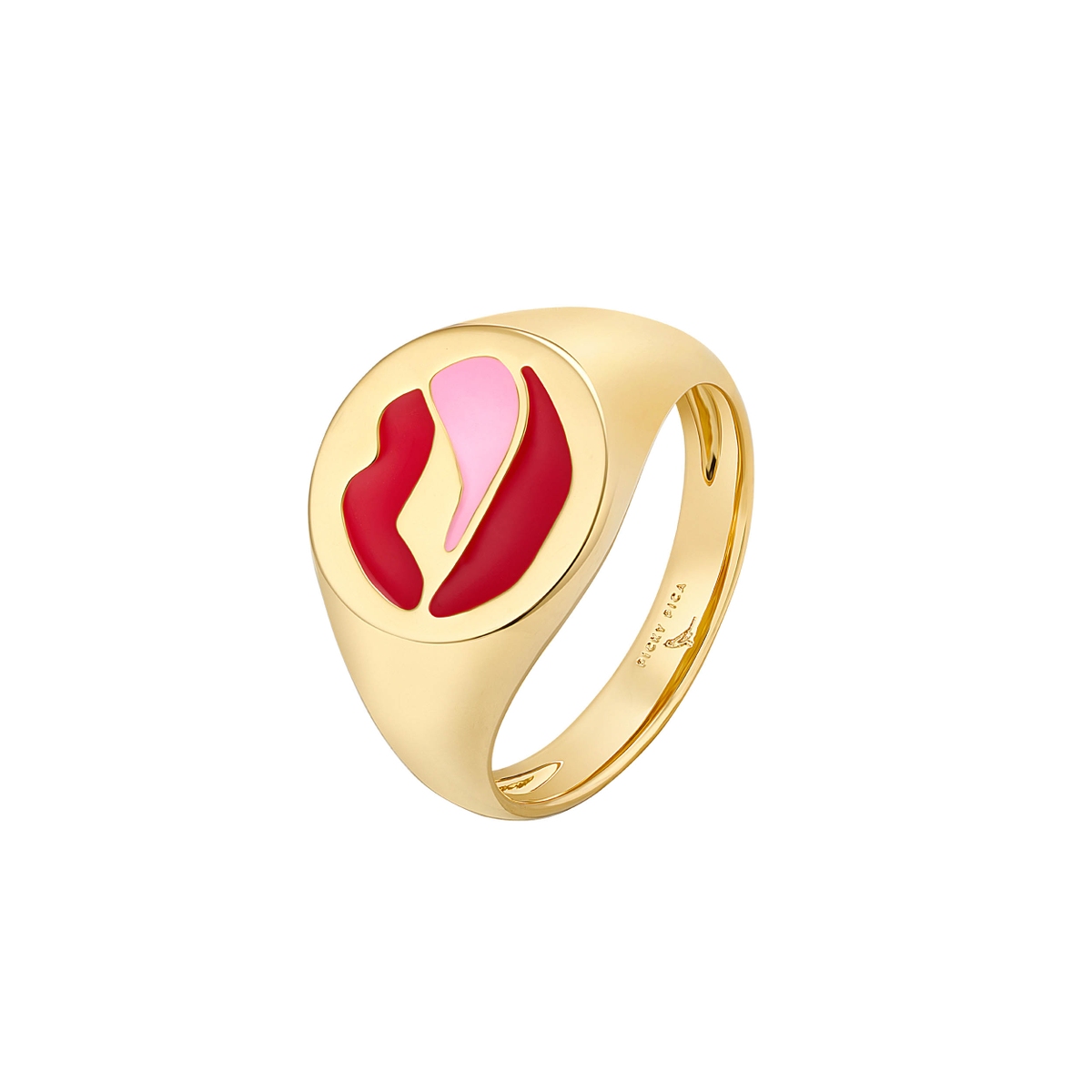 W.KRUK Pierścionek Signature Lips