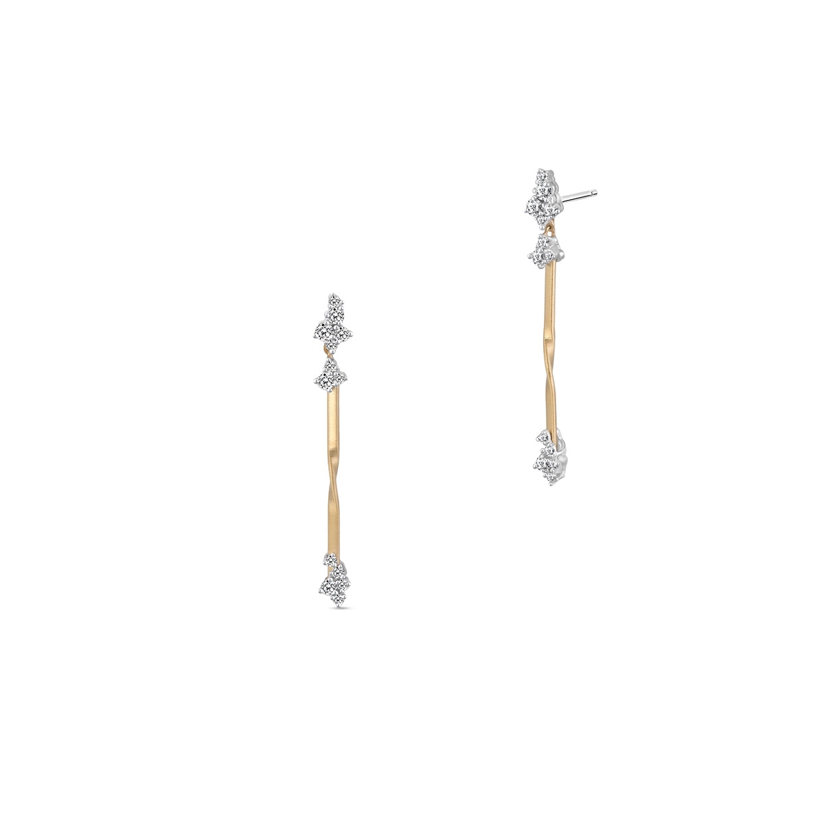 W.KRUK Kolczyki złote Marco Bicego