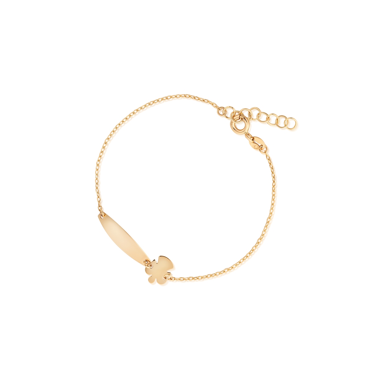 W.KRUK Bransoletka złota anioł