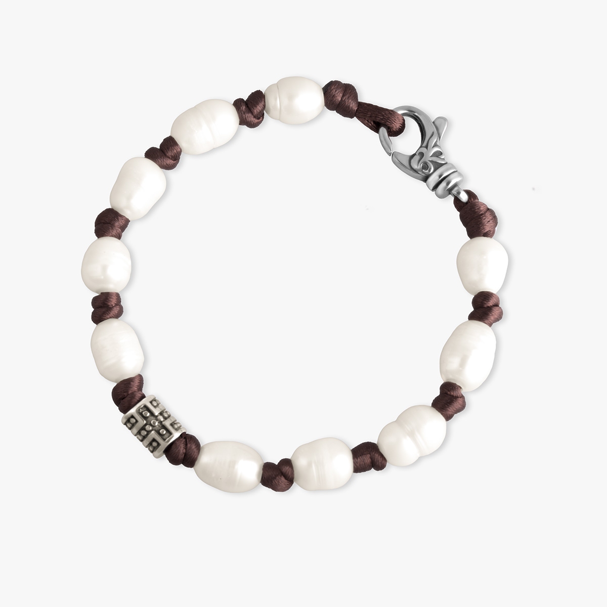 W.KRUK Bransoleta z perłami