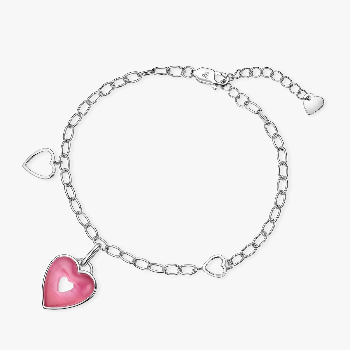 W.KRUK Bransoleta srebrna Czułość