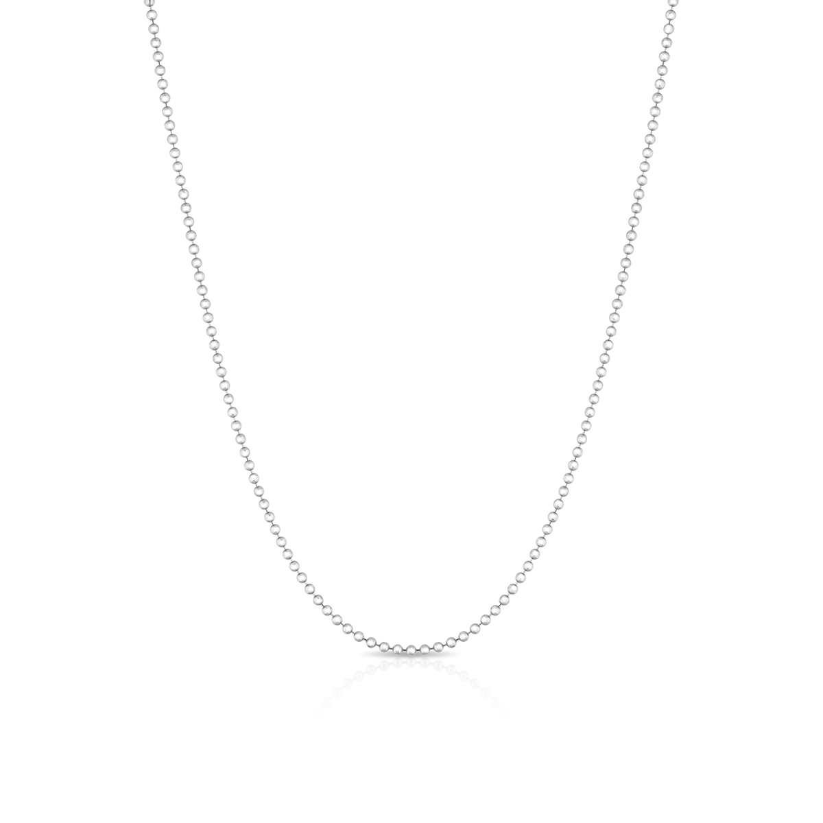 W.KRUK Łańcuszek srebrny kulka