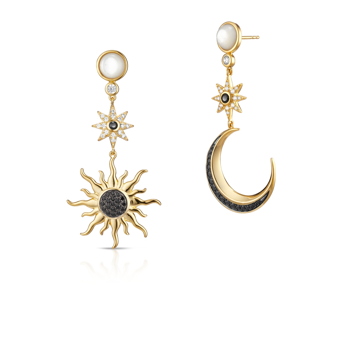 W.KRUK Kolczyki srebrne Alchemia