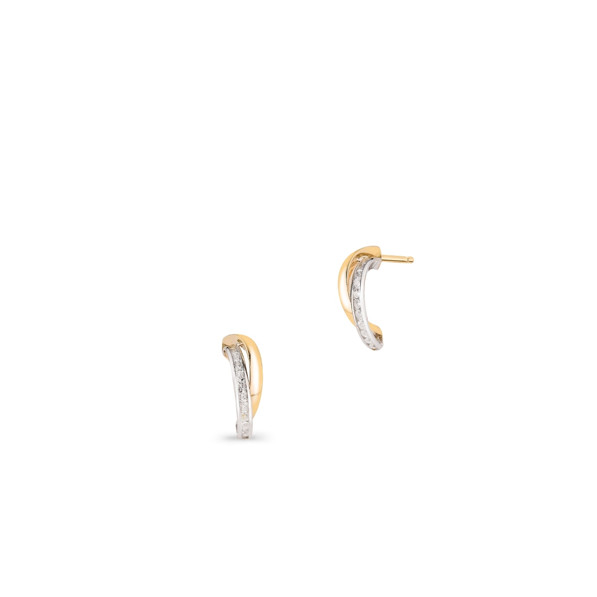 W.KRUK Kolczyki złote W.KRUK