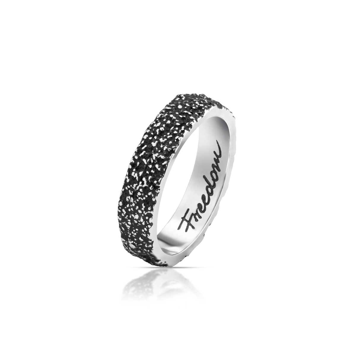 W.KRUK Pierścionek srebrny FREEDOM ELEMENTS