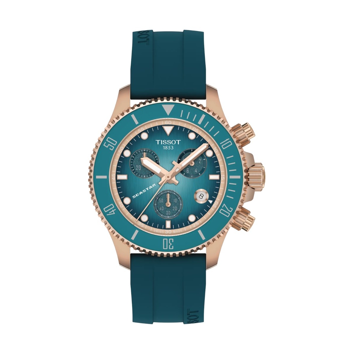 W.KRUK TISSOT SEASTAR 1000 QUARTZ CHRONOGRAPH 38MM