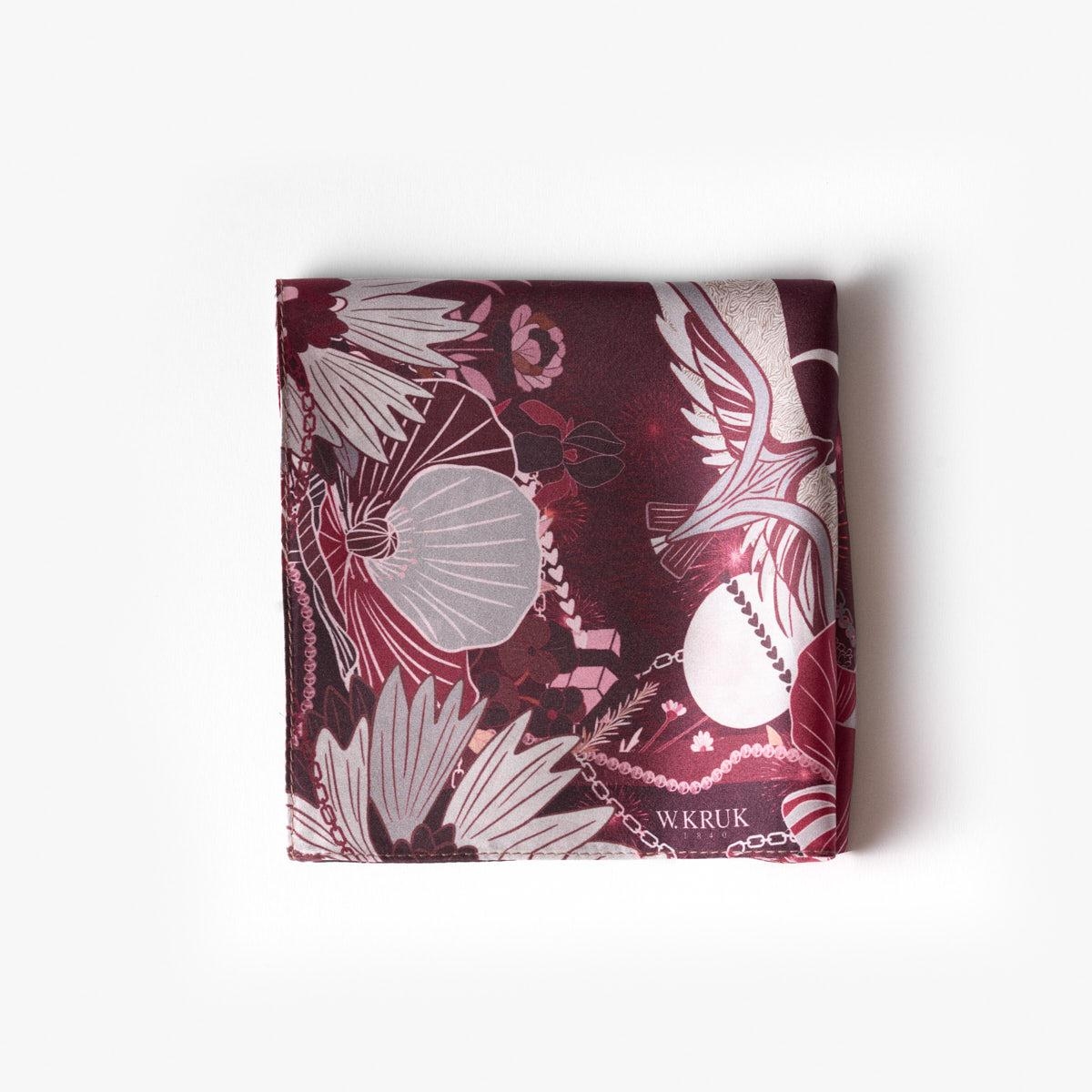 W.KRUK Poszetka jedwabna Jubileuszowa