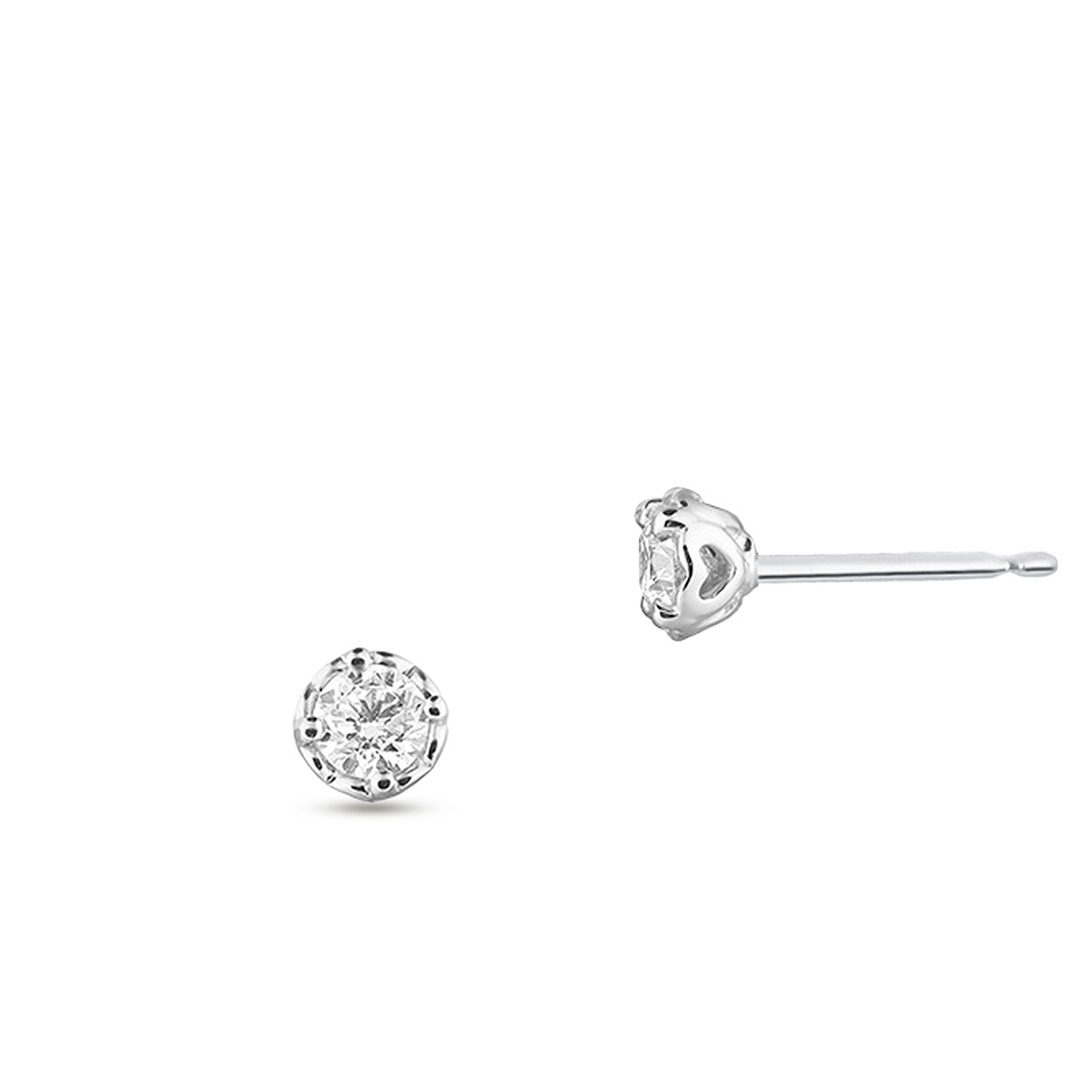 W.KRUK Kolczyki złote Recarlo