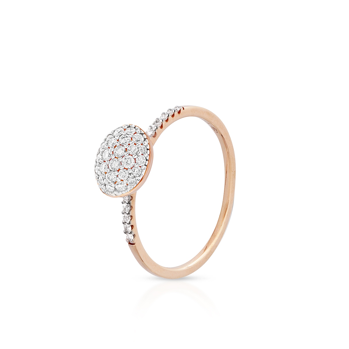 W.KRUK Pierścionek złoty NANIS