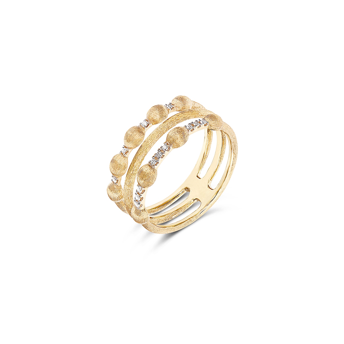 W.KRUK Pierścionek złoty Nanis