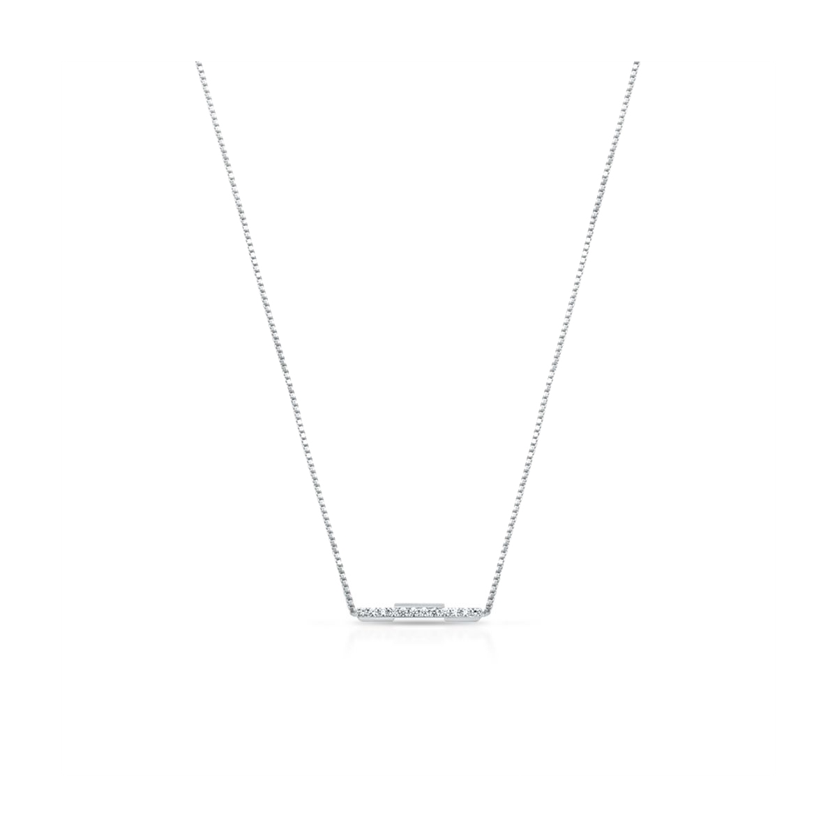 W.KRUK Naszyjnik białe złoto Gucci