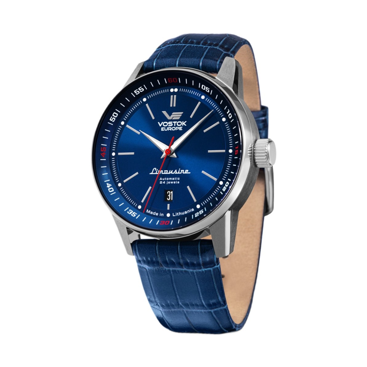 W.KRUK ZEGAREK VOSTOK EUROPE GAZ-14 LIMOUSINE AUTOMATIC