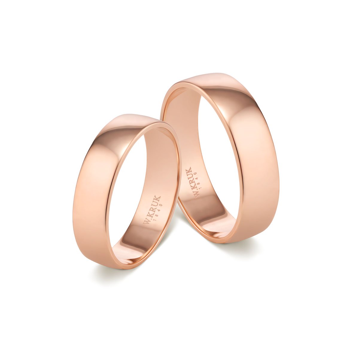 W.KRUK - Komplet obrączek złotych CHRISOS