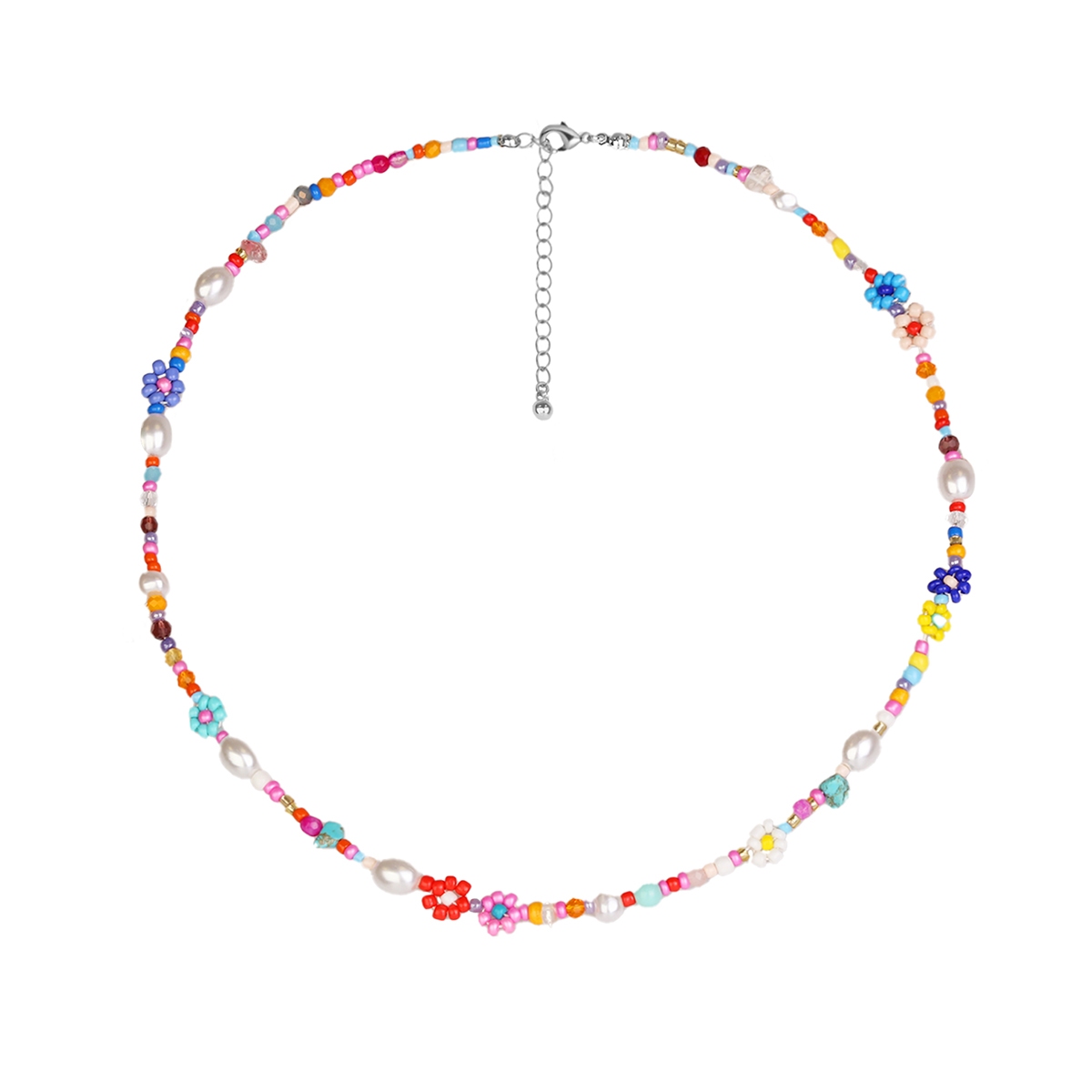 W.KRUK Naszyjnik wielobarwny Picky Pica