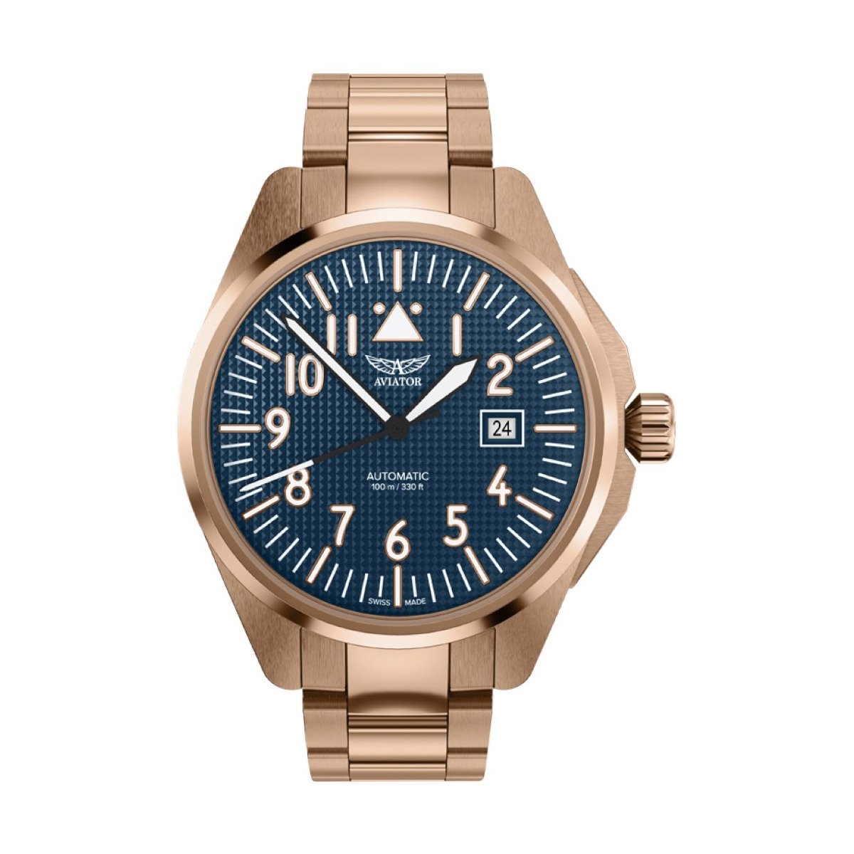 W.KRUK ZEGAREK AVIATOR AIRACOBRA 43 AUTOMATIC