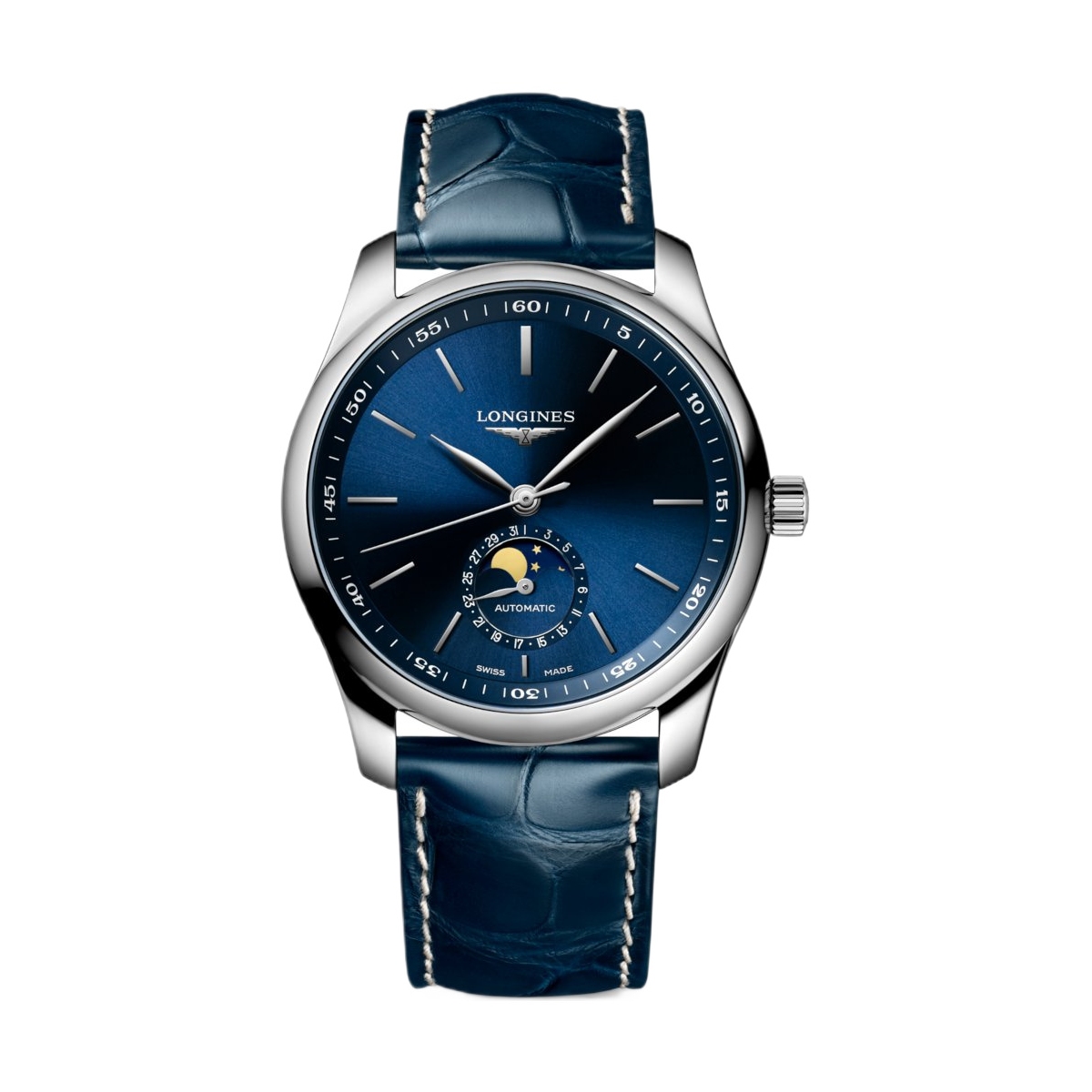 W.KRUK LONGINES MASTER COLLECTION MOONPHASE