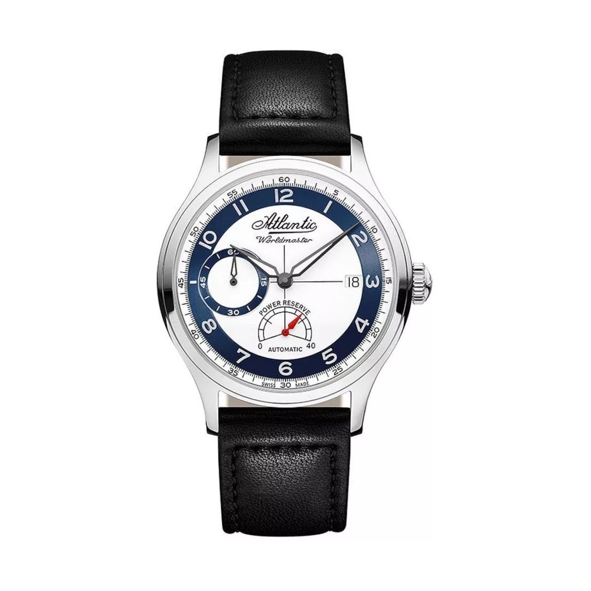 W.KRUK ZEGAREK ATLANTIC WORLDMASTER ORIGINAL POWER RESERVE AUTOMATIC