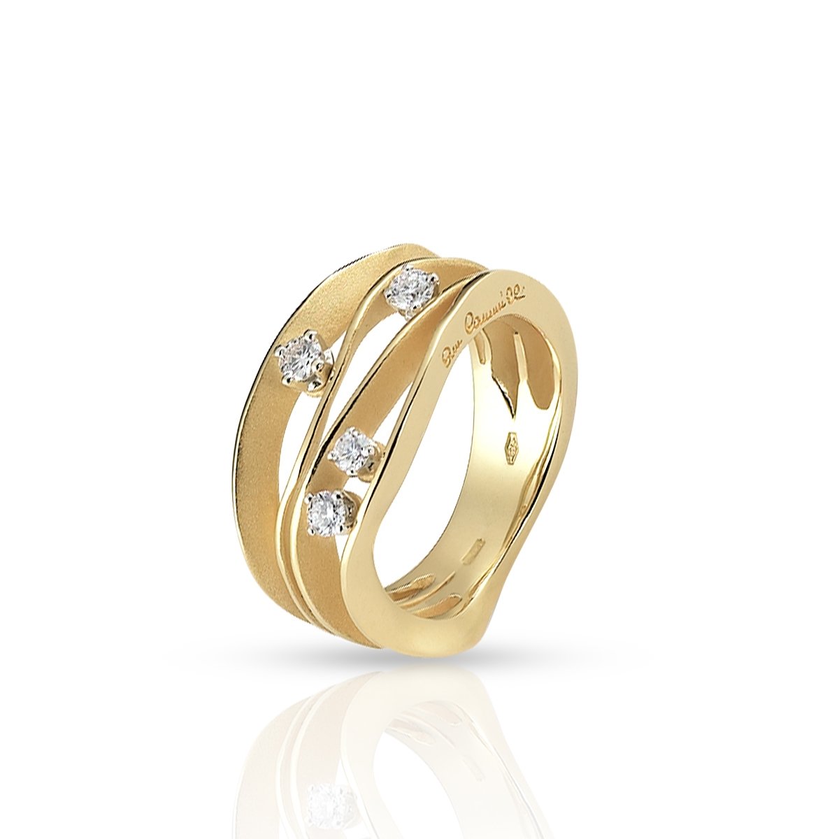 W.KRUK Pierścionek złoty CAMMILLI FIRENZE